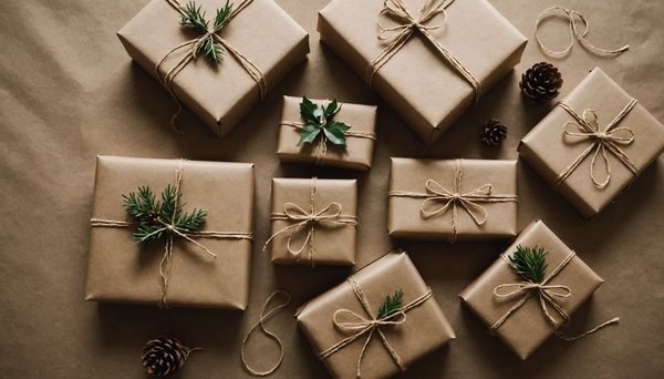 Emballage cadeau en papier kraft : idées créatives à découvrir !